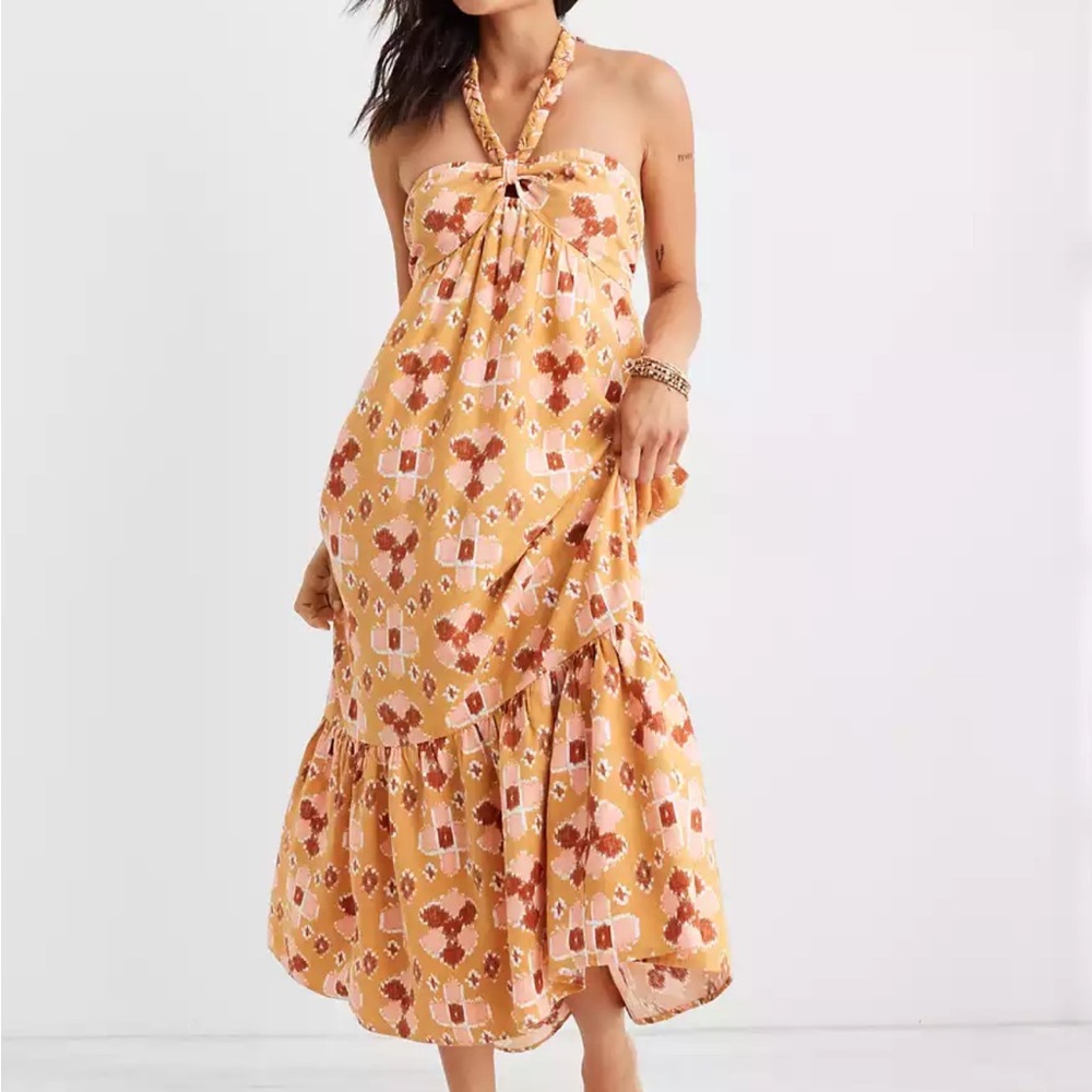Aerie Halter Maxi Sundress NWOT